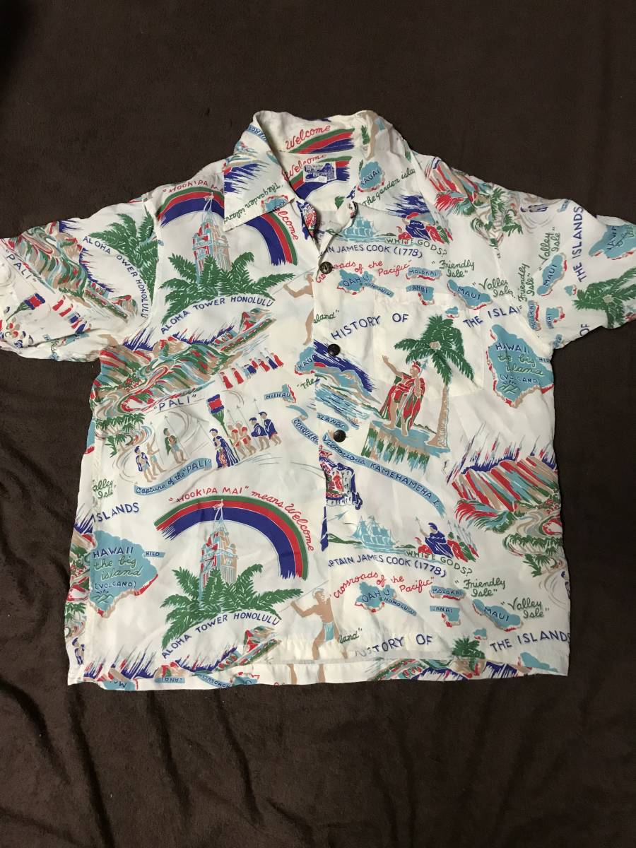 BEAMS.. aloha shirt boys used