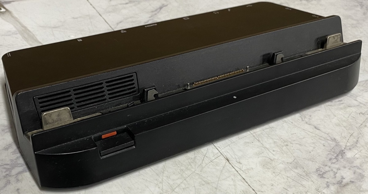 富士通　Q736/M、Q775/K、Q616/N、Q665/M用の拡張クレードル　FMV-NDS21 USB3.0×3 /HDMI/VGA/LAN 冷却ファン　中古 MQ089_画像1