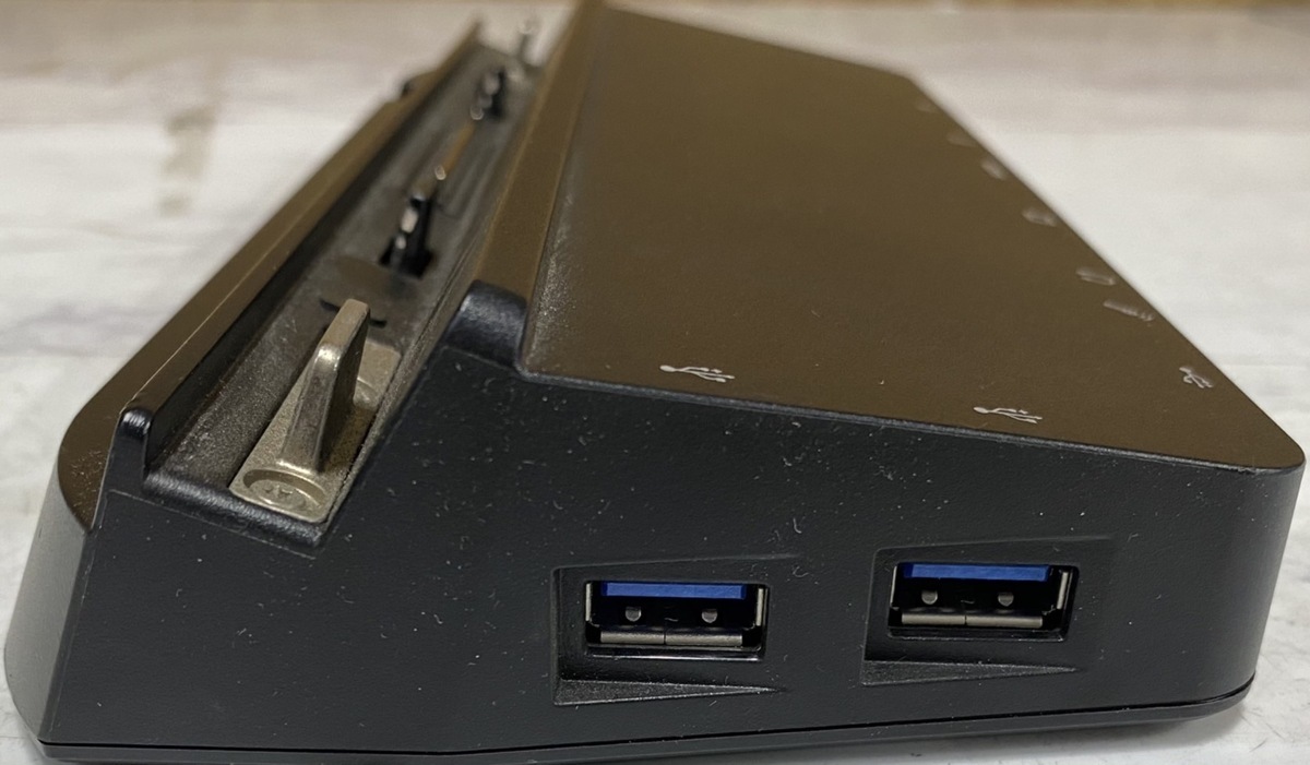 富士通　Q736/M、Q775/K、Q616/N、Q665/M用の拡張クレードル　FMV-NDS21 USB3.0×3 /HDMI/VGA/LAN 冷却ファン　中古 MQ089_画像4
