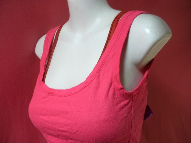 USED JSG tops size approximately M rank pink / purple color 
