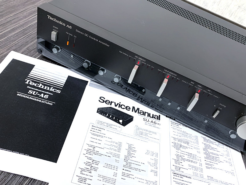 ■Technics SU-A6 プリアンプ コントロールアンプ テクニクス■