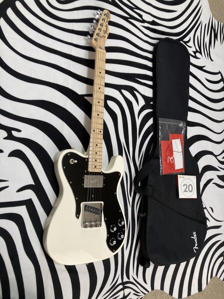 Fender MADE IN JAPAN TRADITIONAL 70S TELECASTER CUSTOM フェンダー テレキャスターカスタム  ブロンドホワイト 美品 キースリチャーズ