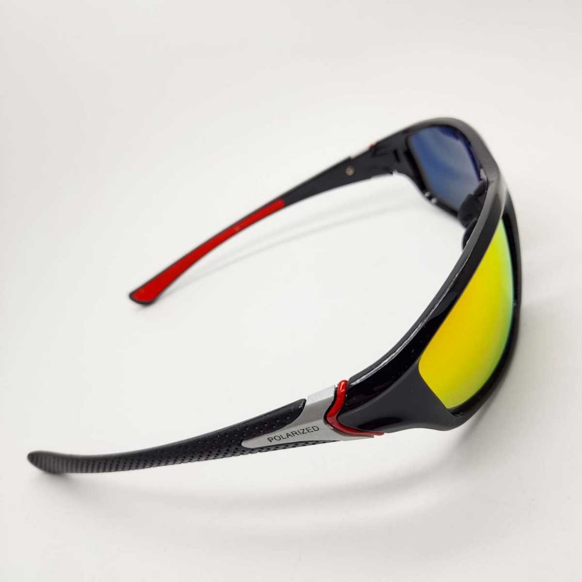 初回限定お試し価格】 382 新品美品 ラグジュアリーライディングメガネUV400スポーツサングラス黒