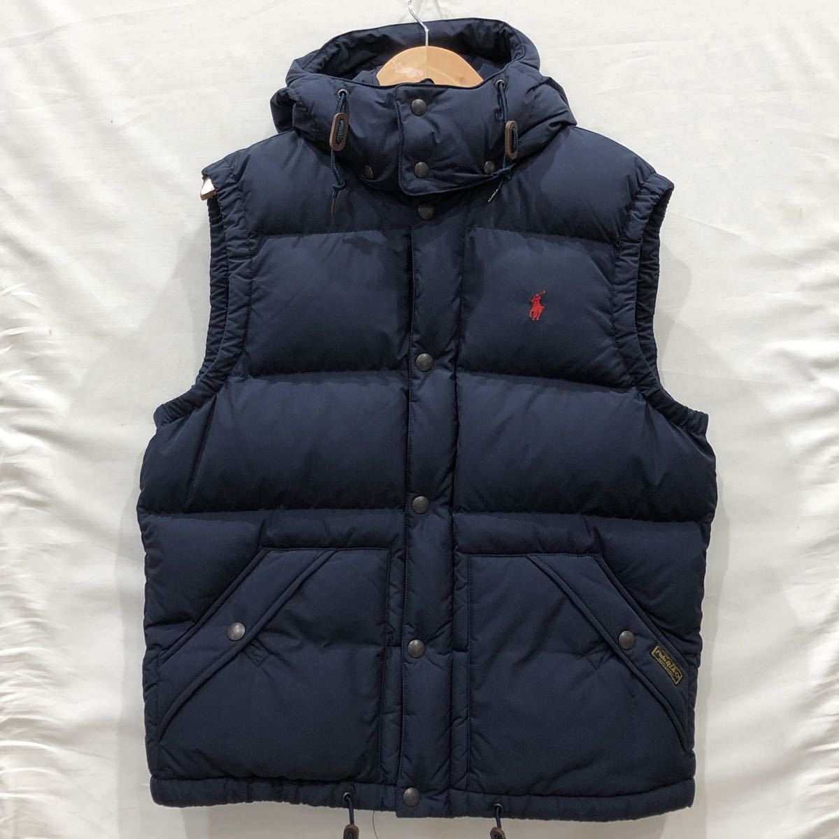 POLO RALPH LAUREN】ポロラルフローレン ダウンベスト M ネイビー