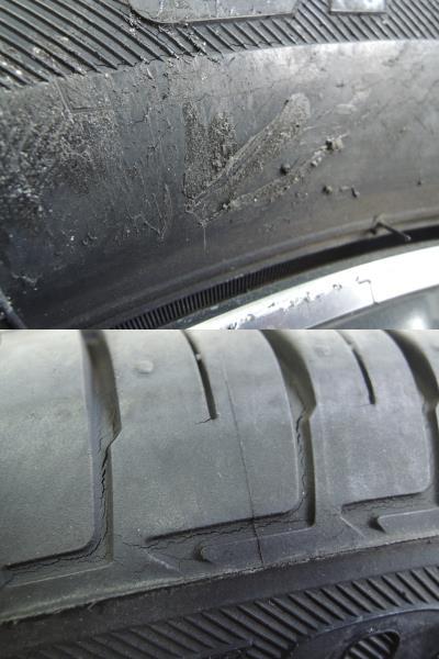 ホンダ純正 アルミホイール 1本 14インチ×4.5J +40 PCD100×4H/4穴 155/65R14 14インチ タイヤ N-BOX WGN_画像9