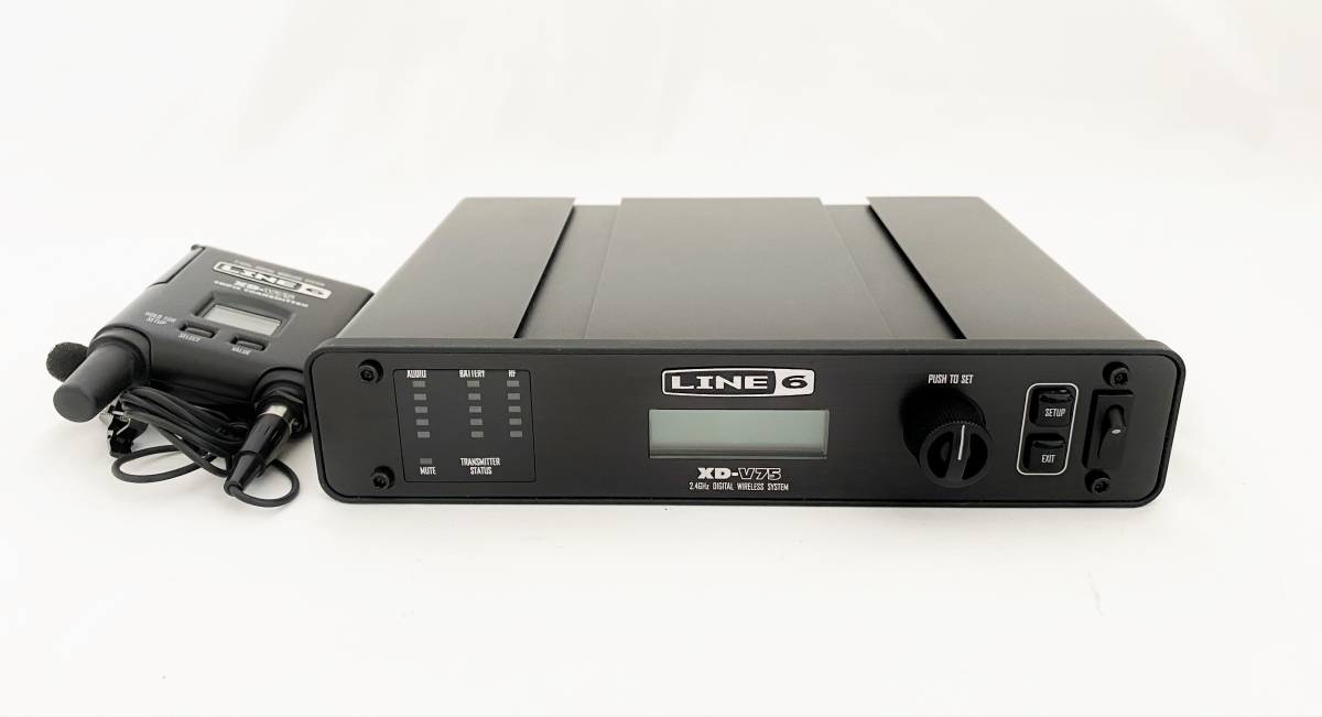 Line6 XD-V75L + アンテナ(P180) デジタルワイヤレスマイクシステム