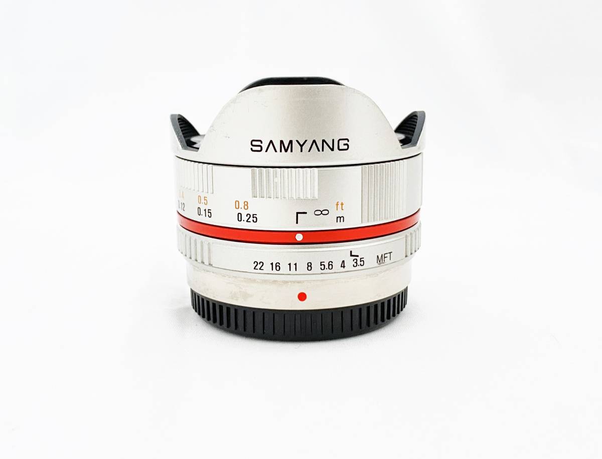 SAMYANG 7.5mm F3.5 FISH-EYE 魚眼レンズ マイクロフォーサーズ_画像1
