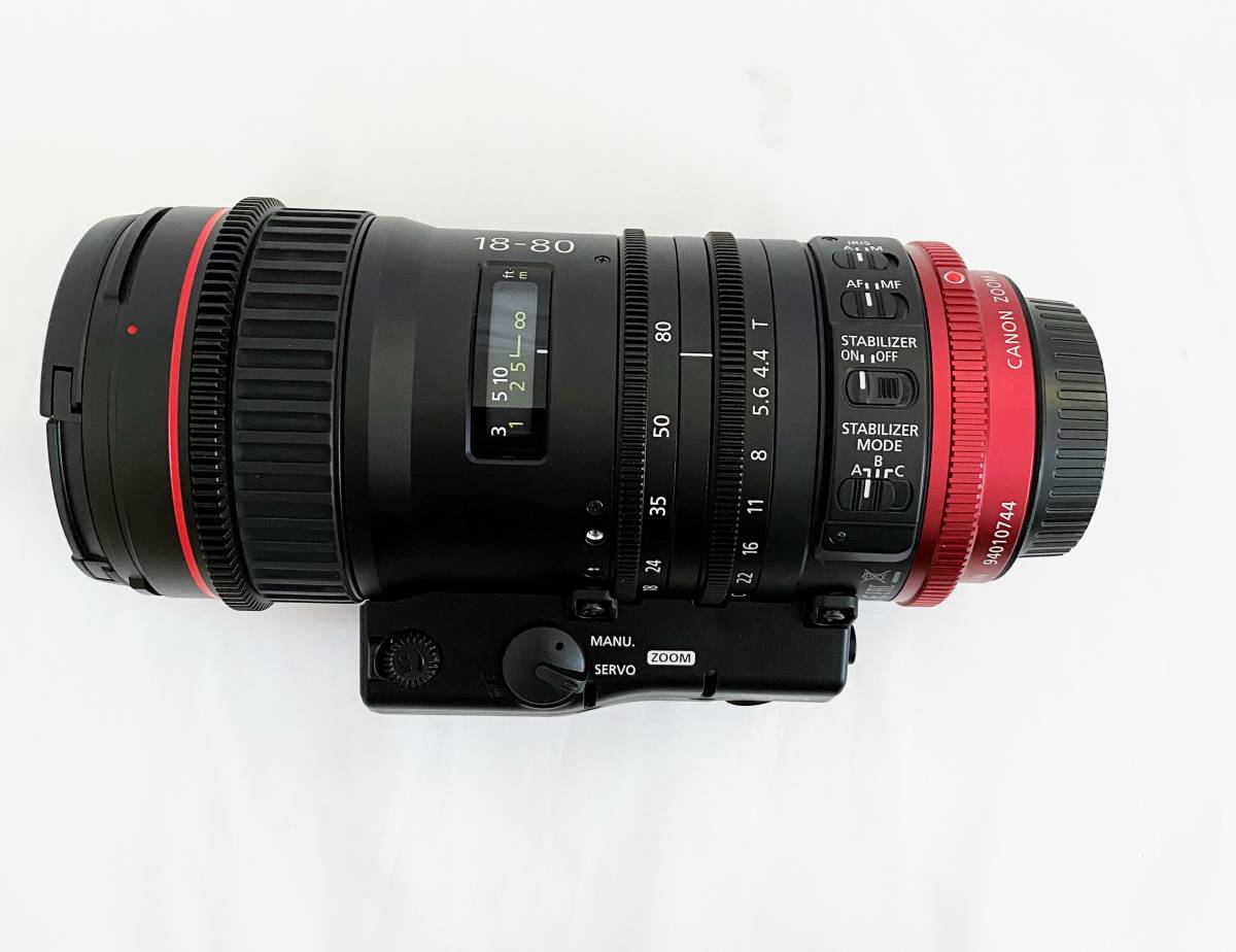 Canon EFsinema линзы CN-E18-80mm T4.4 L IS KAS S