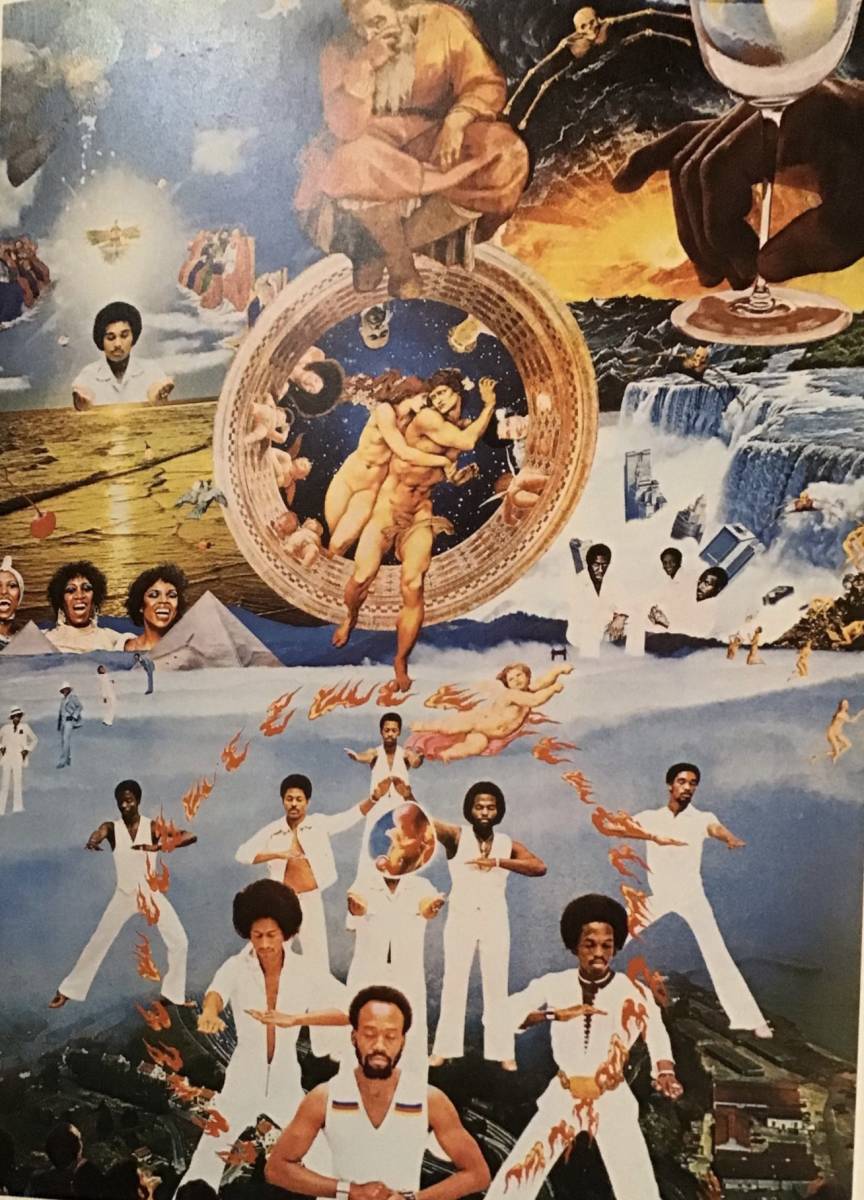 横尾忠則ポスター『EARTH WIND & FIRE』1976/B1☆アース・ウィンド
