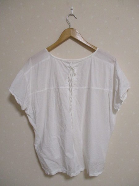 * LEPSIM * короткий рукав блуза F белый (20807) женский 