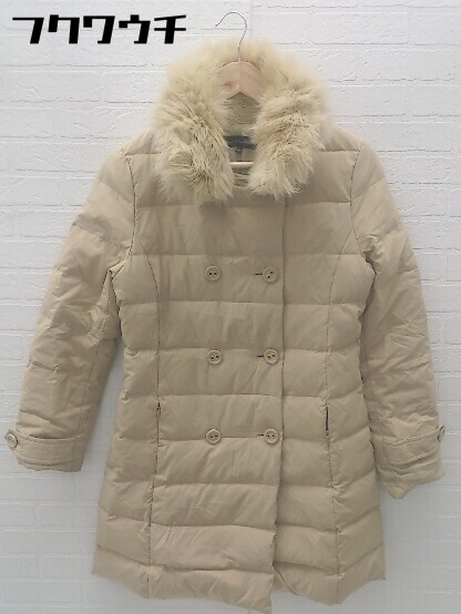超安い フォックスファー付き ARROWS UNITED relaxing label green ◎ ■ 長袖 レディース ベージュ系 サイズ36 コート ダウン コート 超安い フォックスファー付き ARROWS UNITED relaxing label green ◎ ■ 長袖 レディース ベージュ系 サイズ36 コート ダウン コート