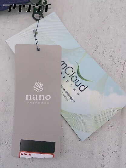■ ●新品● ◎ nano universe ナノユニバース タグ付き 定価1.4万円 長袖 中綿 ジャケット サイズL パープル系 メンズ_画像8