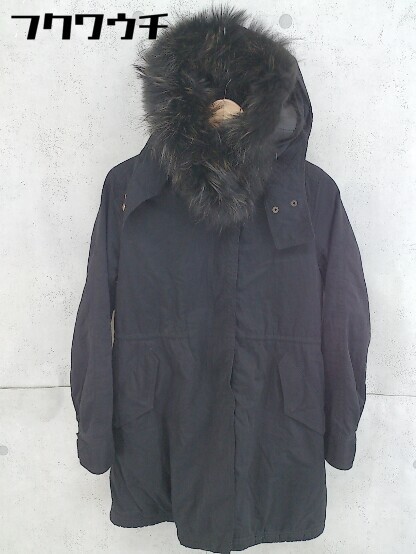 □ ◎ MOUSSY EXTREME マウジー ラクーンファー付き ジップアップ 中綿