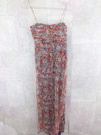 ◇ zara basic ザラ ベーシック 花柄 フラワー 膝下丈 キャミソール