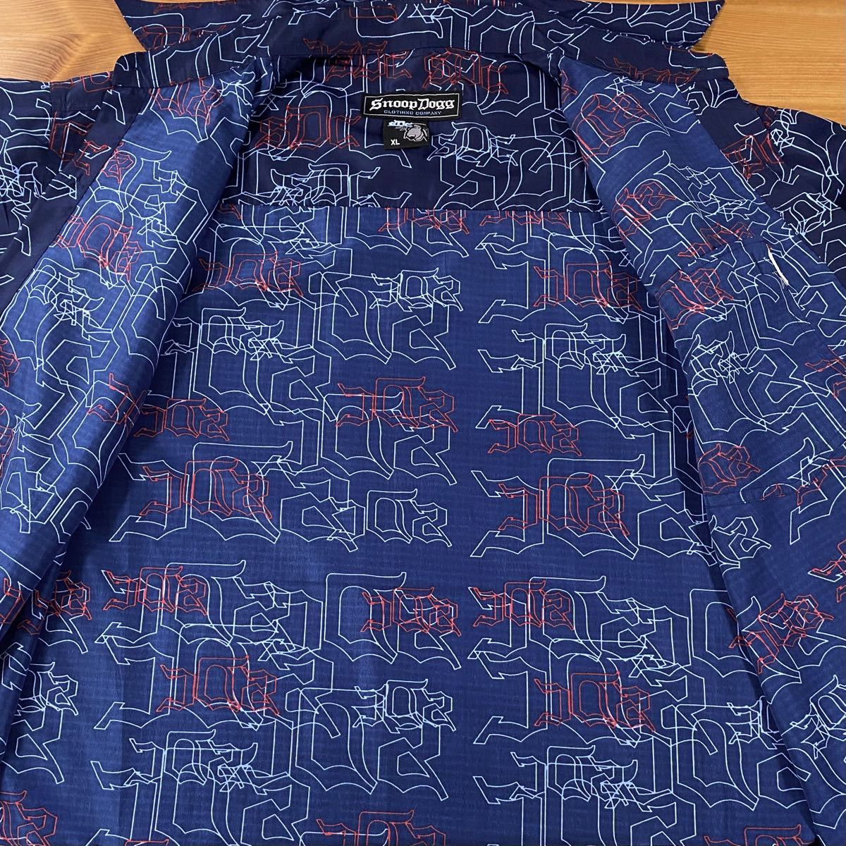 SNOOP DOGG スヌープドッグ ビッグシルエット 総柄シャツ SNOOP DOGG スヌープドッグ ビッグシルエット 総柄シャツ
