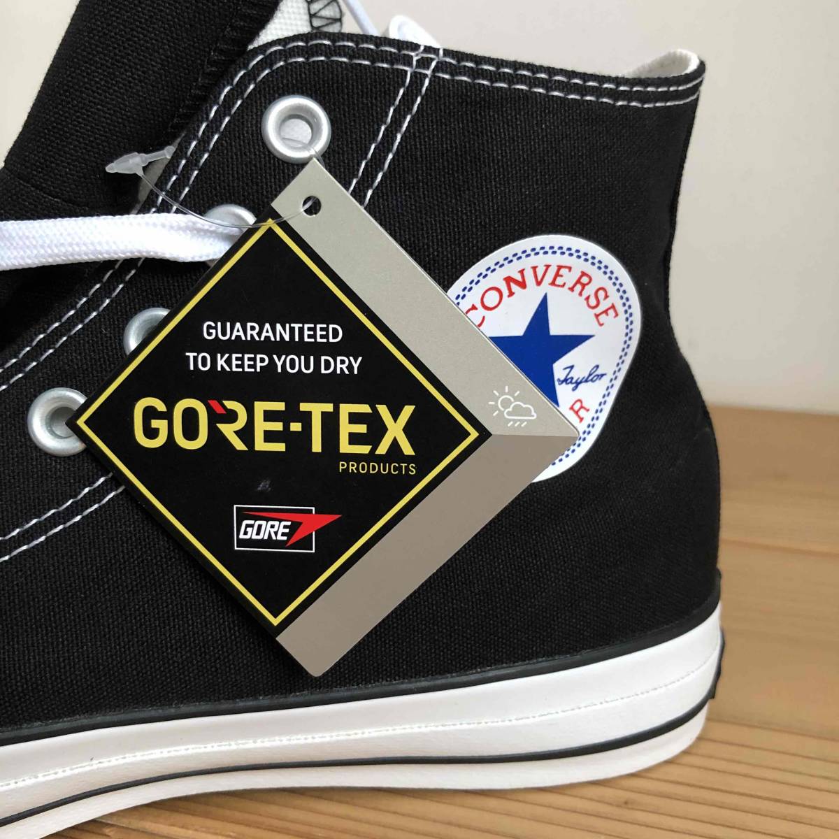 新品 ALL STAR 100 GORE-TEX HI 26cm ブラック / CHUCK TAYLOR チャックテイラー 黒 ハイカット ゴアテックス オールスター ユニセックス_画像7