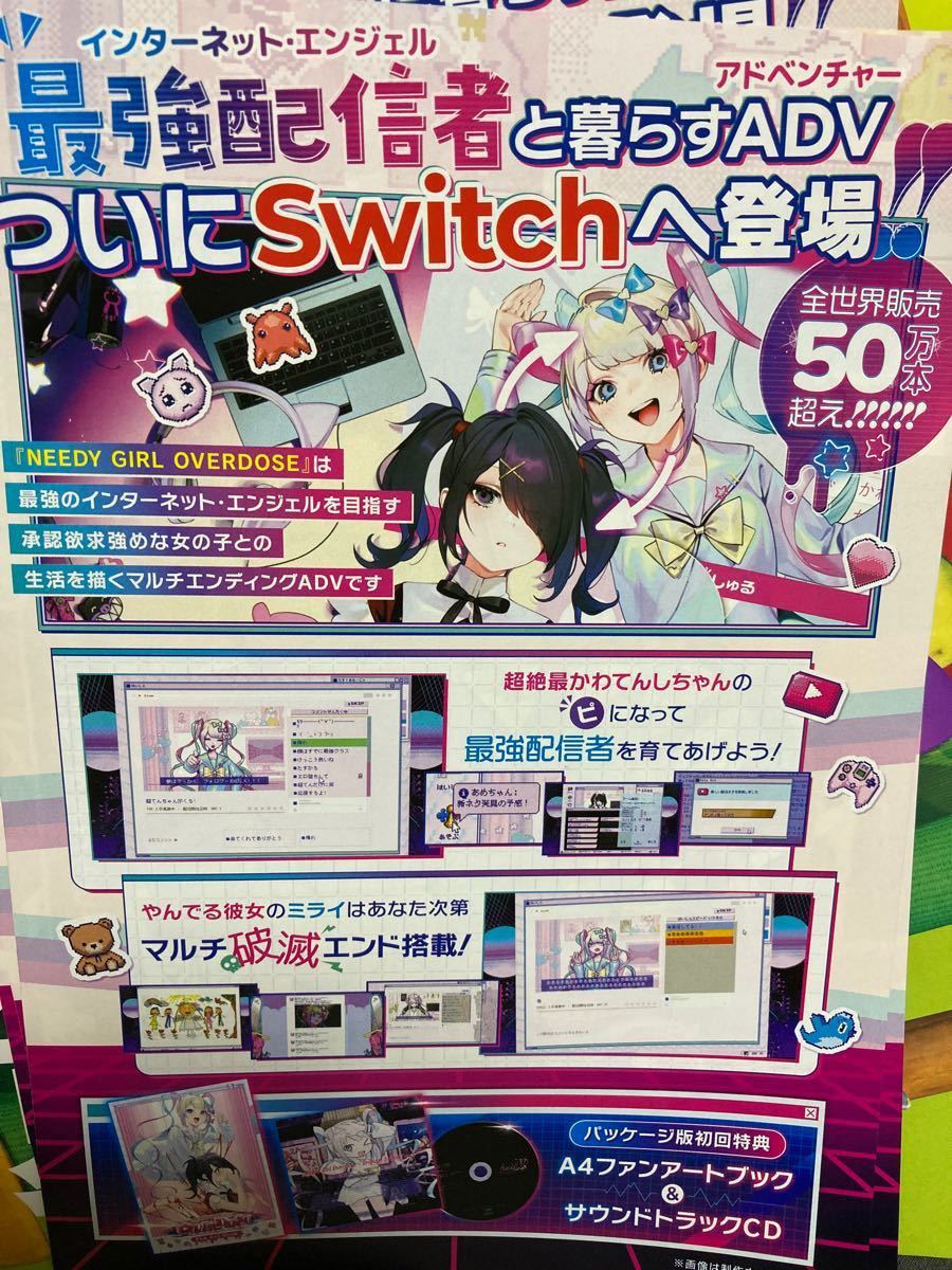 楽ギフ_のし宛書】 希少品 ニーディガールオーバードーズSwitch B2