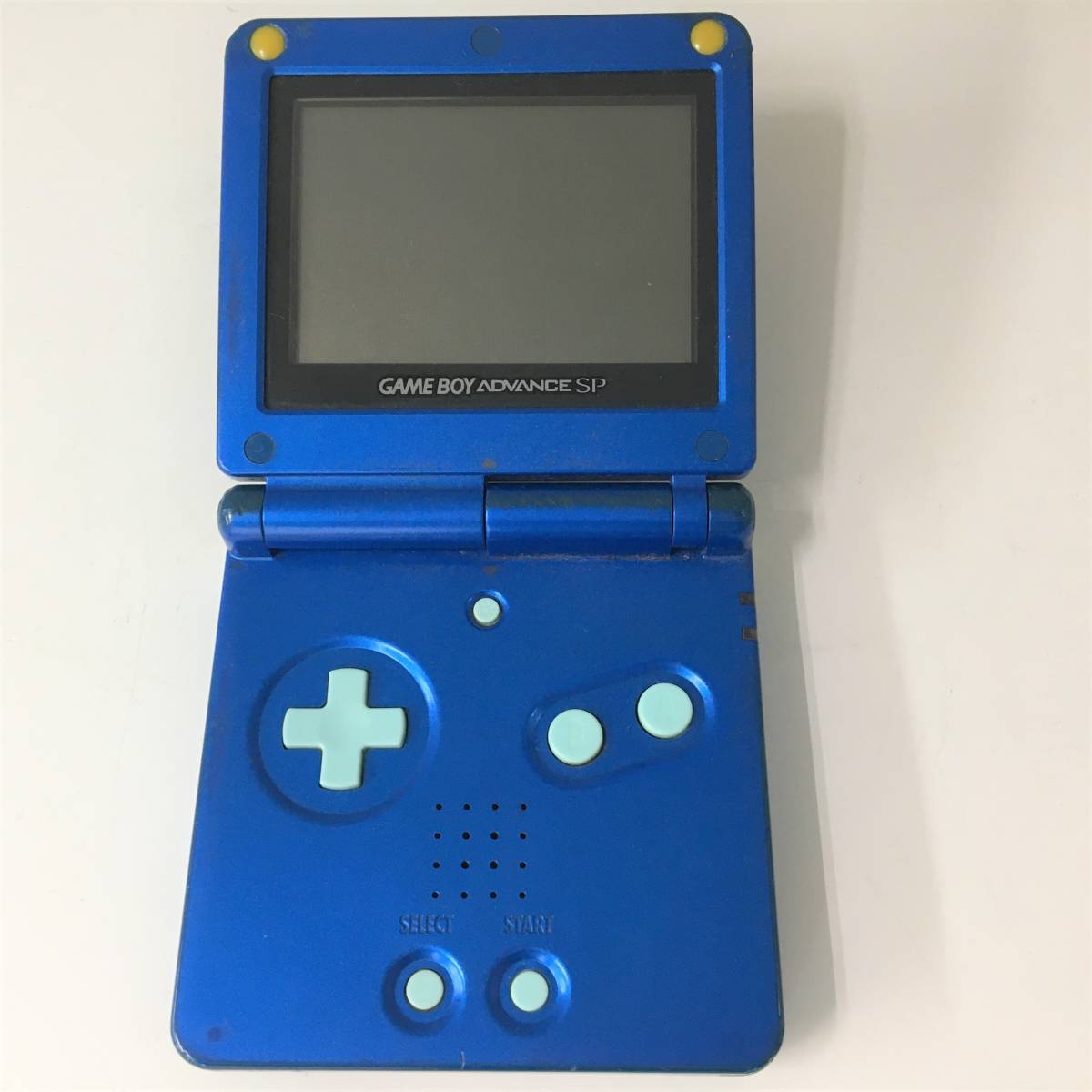 ヤフオク! - ジャンク ゲームボーイアドバンスSP 本体 ロックマンブル...