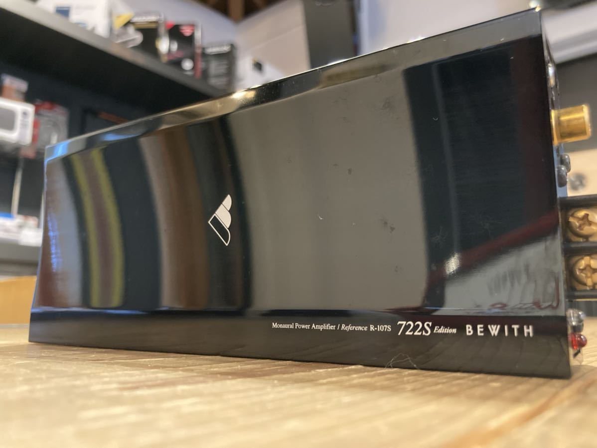 BEWITH R-107S 722S Edition ビーウィズアンプ限定722台。シリアル