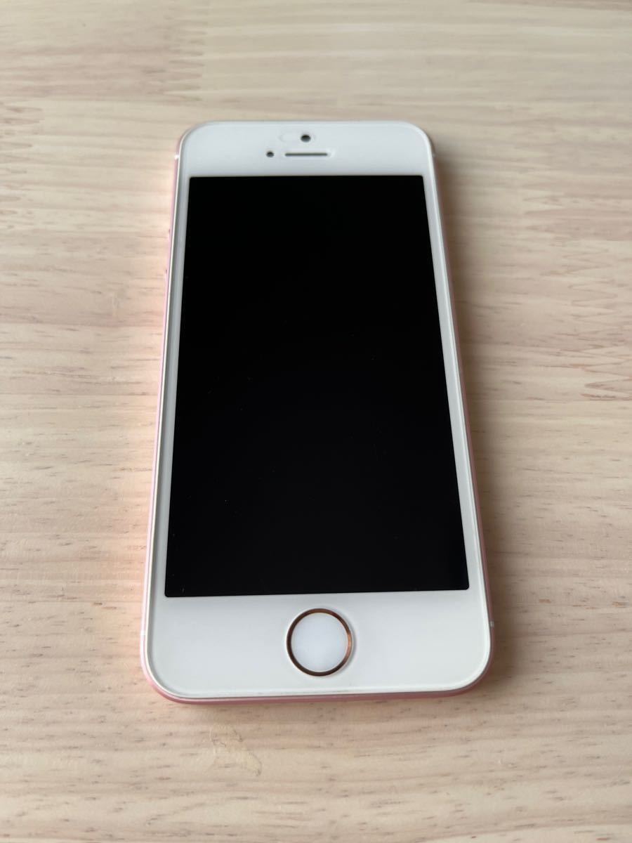 iPhone SE Rose Gold 64 GB Softbank - スマートフォン本体
