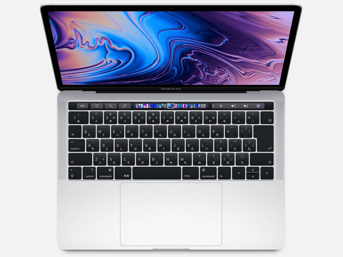 新品同様★MacBook Pro Retinaディスプレイ 2400/13.3 MV9A2J/A [シルバー]/第8世代 Core i5 2.4GHz/4コア/SSD：512GB/8GB/13.3型/アップル_画像1