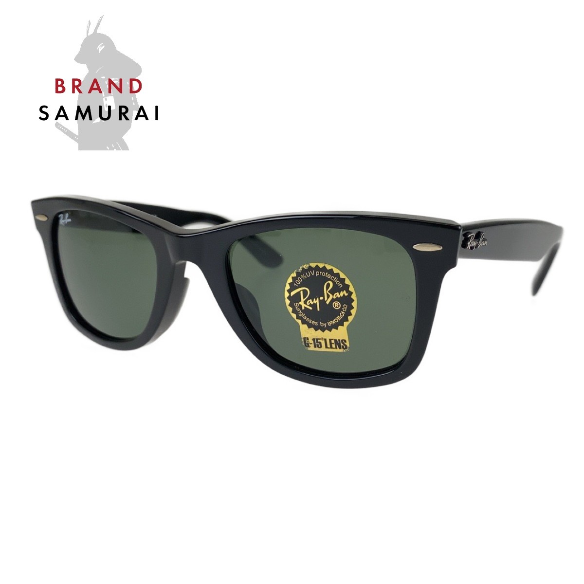 Ray-Ban レイバン ウェイファーラー ブラック プラスチック サングラス メガネ フレーム メンズ 305230_画像1