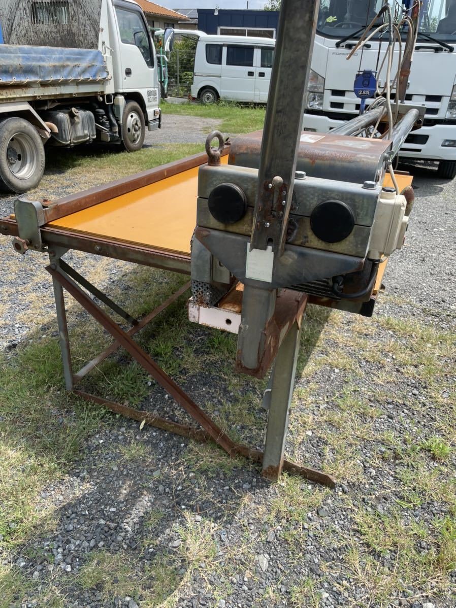 ノコ台 KS鋸台 国元商会 パネルソー 3相 200v 型枠 木工機械 ノコ台 KS鋸台 国元商会 パネルソー 3相 200v 型枠 木工機械