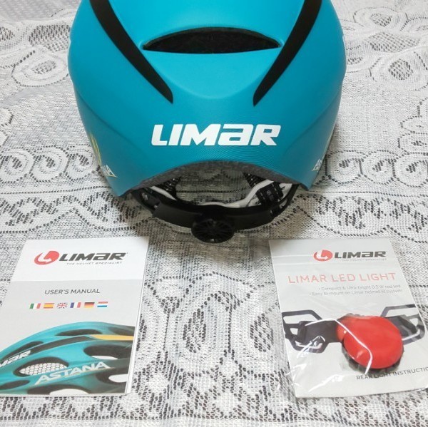 LIMAR スーパーライトサイクルヘルメット007 アスタナプロチーム 