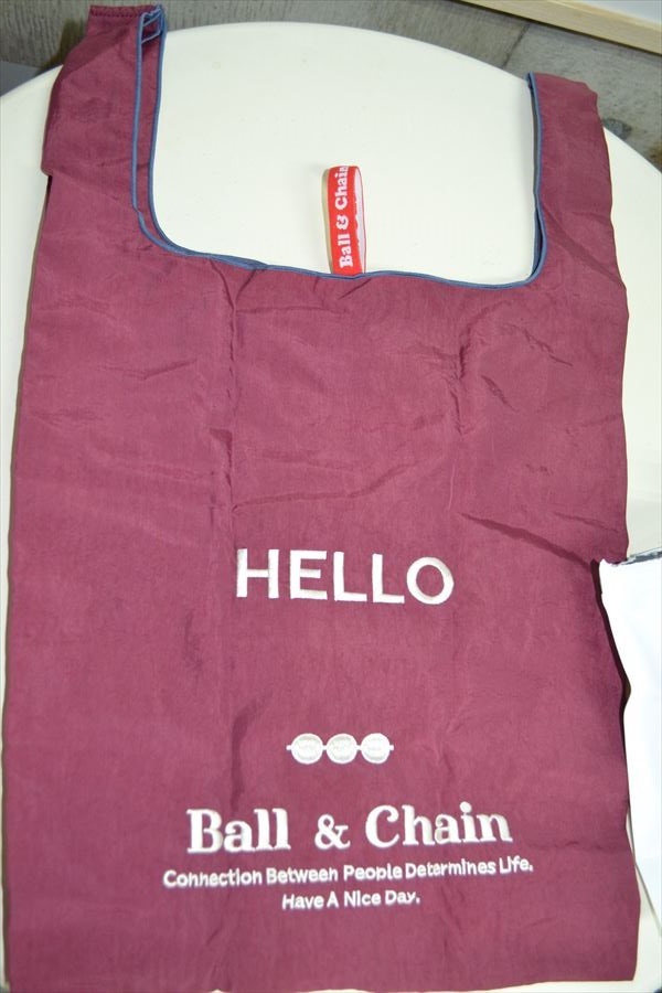 ボールアンドチェーン　Ball&Chain　トート　バッグ　鞄 D2109_画像2