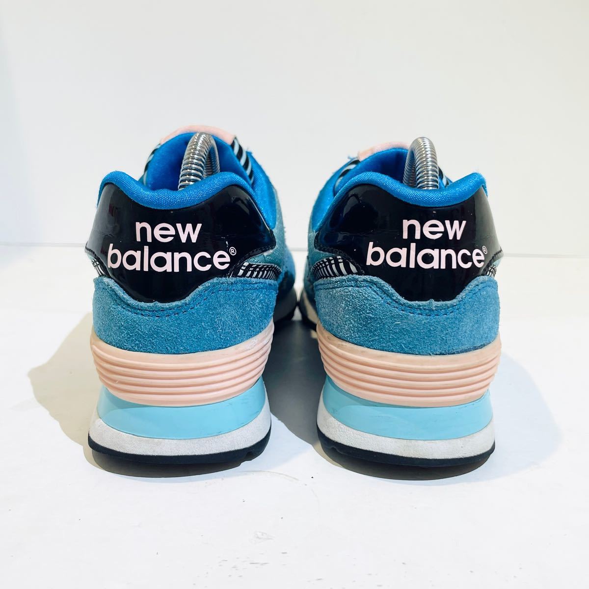 new balance/ニューバランス★WL574BFL★ピンク×ブルー×ネイビー系★24.0cm