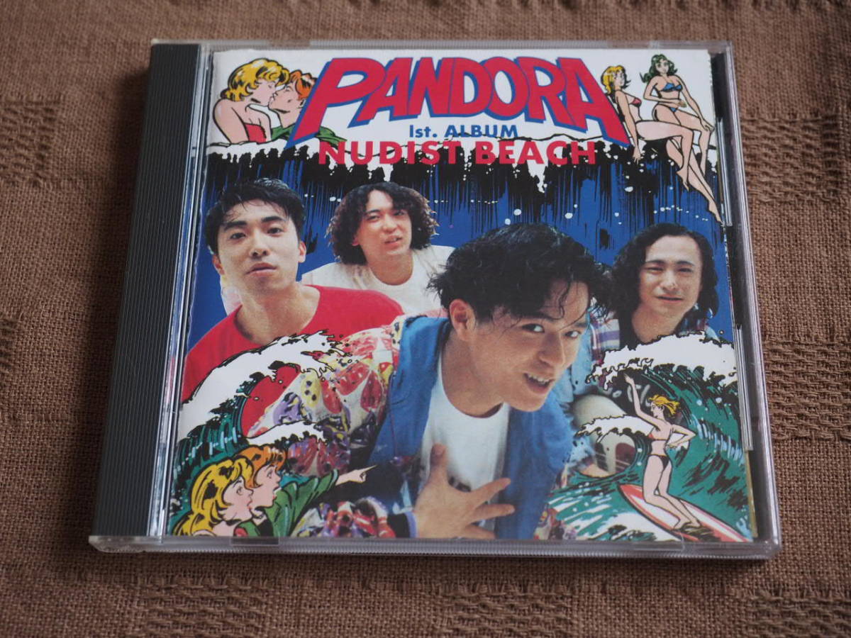 CD PANDORA 1st.ALBUM NUDIST BEACH 浅岡雄也