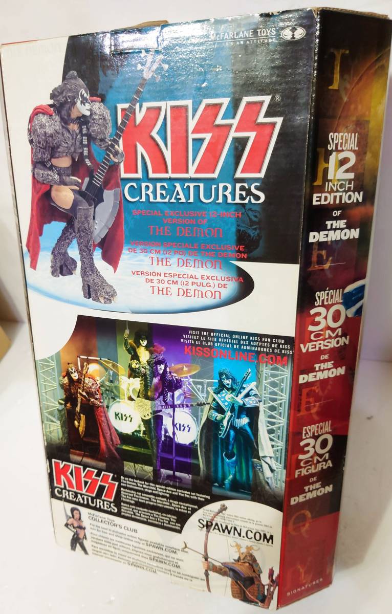 KISS 2002 The Demon Creature Limited Edition 12-INCH DEMON FROM CREATURES. McFarlane Toys,_画像2