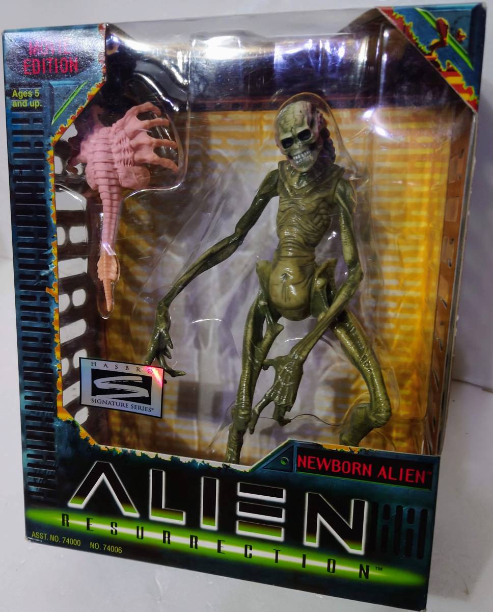 エイリアン Kenner Hasbro 1997 ALIEN Resurrection, NEWBORNW ALIEN. Movie Edition.