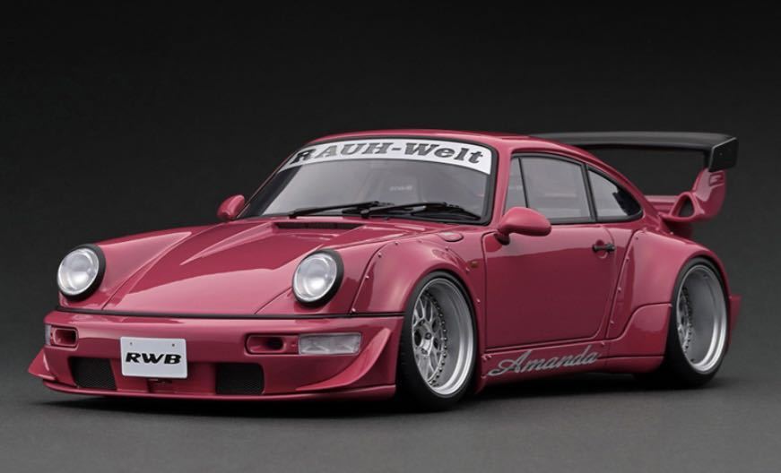 IGNITION MODEL イグニッションモデル 1/18 PORSCHE RWB 964 pink