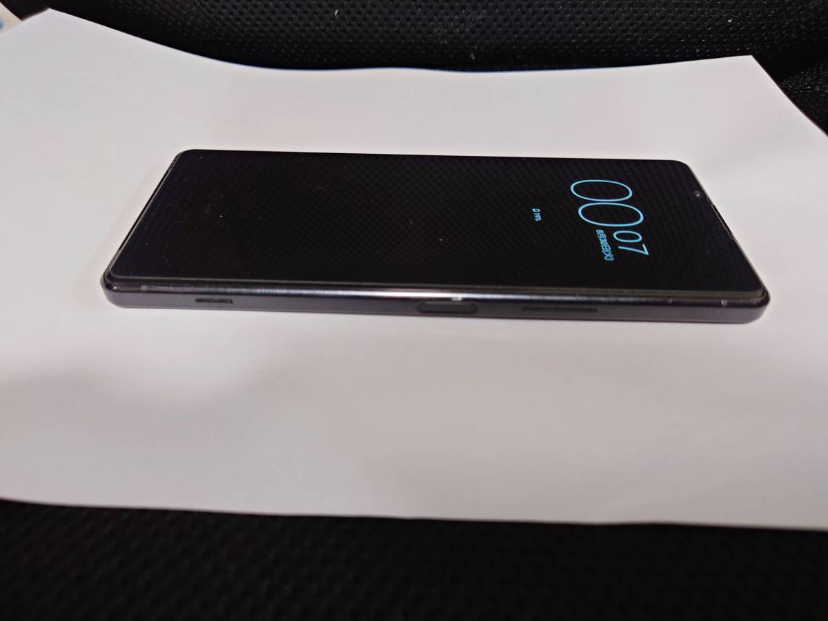 SONY Xperia 1 Ⅱ ブラック SIMフリー au 128GB SOG01 エクスペリア