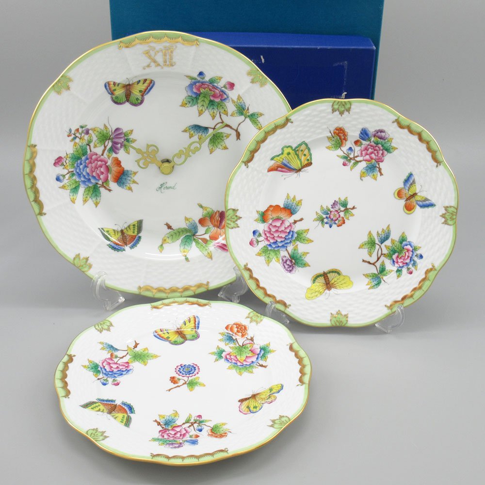 掛け時計 洋食器 プレート o1544269【O商品】 手描き HEREND ヘレンド (VBO) 計3点 ヴィクトリア・ブーケ (19cm) 花 箱付き 蝶 1円~ - lespetitesfolieshome.com 掛け時計 洋食器 プレート o1544269【O商品】 手描き HEREND ヘレンド (VBO) 計3点 ヴィクトリア・ブーケ (19cm) 花 箱付き 蝶 1円~ - lespetitesfolieshome.com