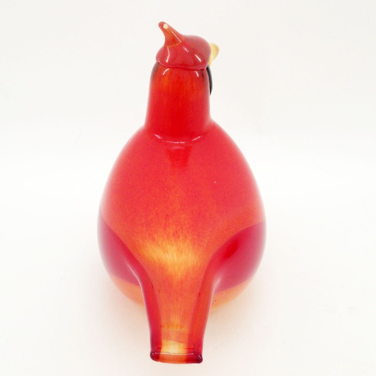 1円~ イッタラ バード Red Cardinal 置物 カーディナル 紅冠鳥 ガラス