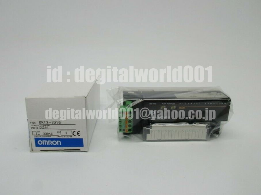 新品◇可◇東京発 OMRON PLC リモートI/Oターミナル DRT2-ID16◇6ヶ月