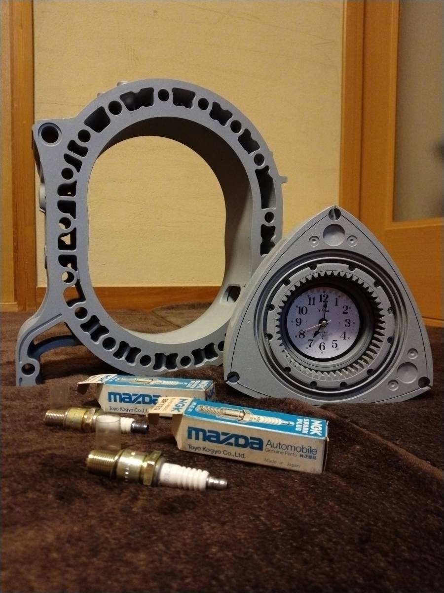 マツダ ロータリーエンジン RX-7 FD3S【13B】時計 サビ止め処理 マツダ ロータリーエンジン RX-7 FD3S【13B】時計 サビ止め処理