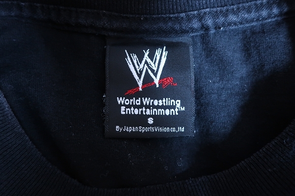 2-2422A/WORLD WRESTLING HBK 半袖Tシャツ USA製 ワールドレスリング 送料200円 _画像3