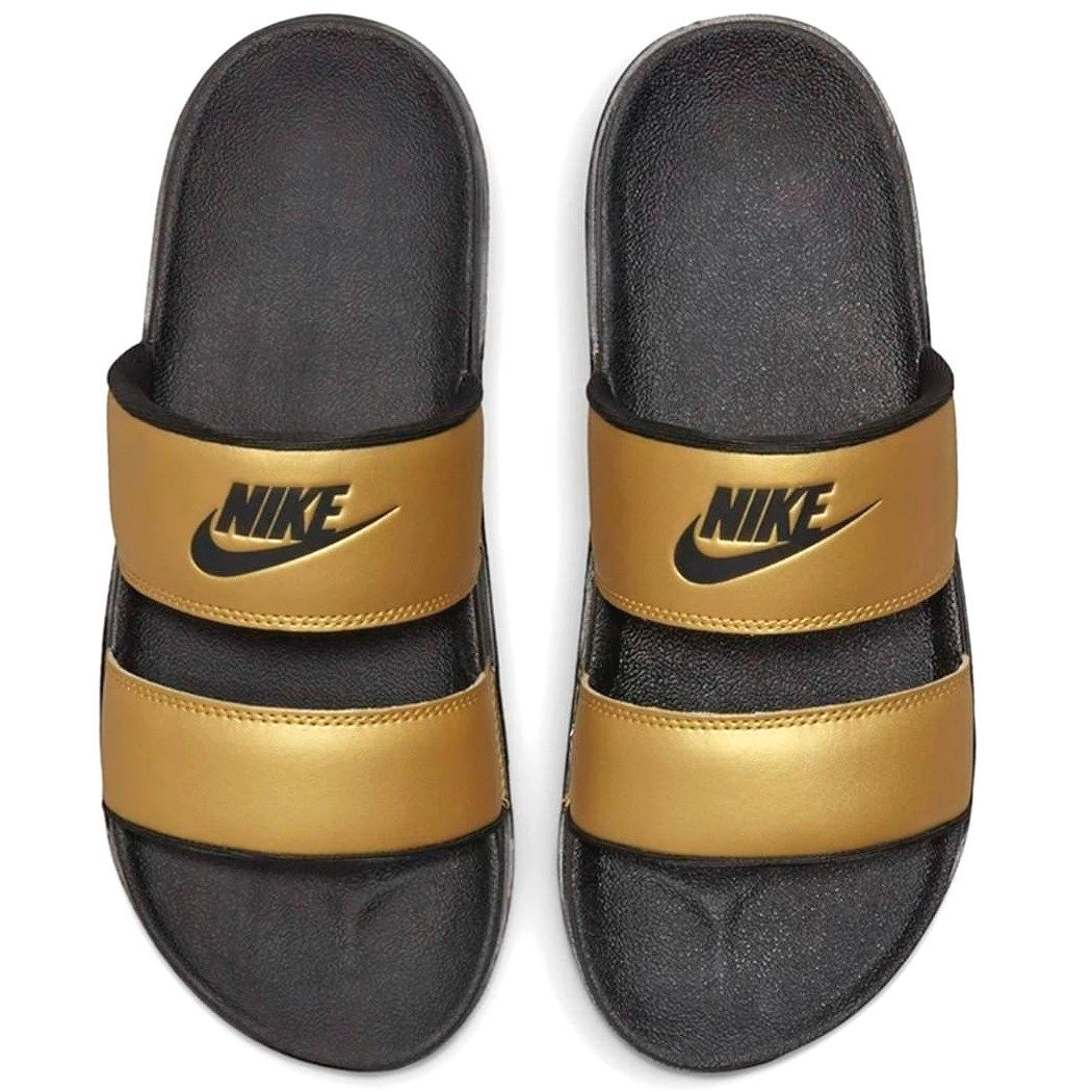 ■ナイキ ウィメンズ オフコート デュオ スライド ブラック/ゴールド 新品 29cm US12 NIKE WMNS OFFCOURT DUO SLIDE サンダル DC0496-700の画像1