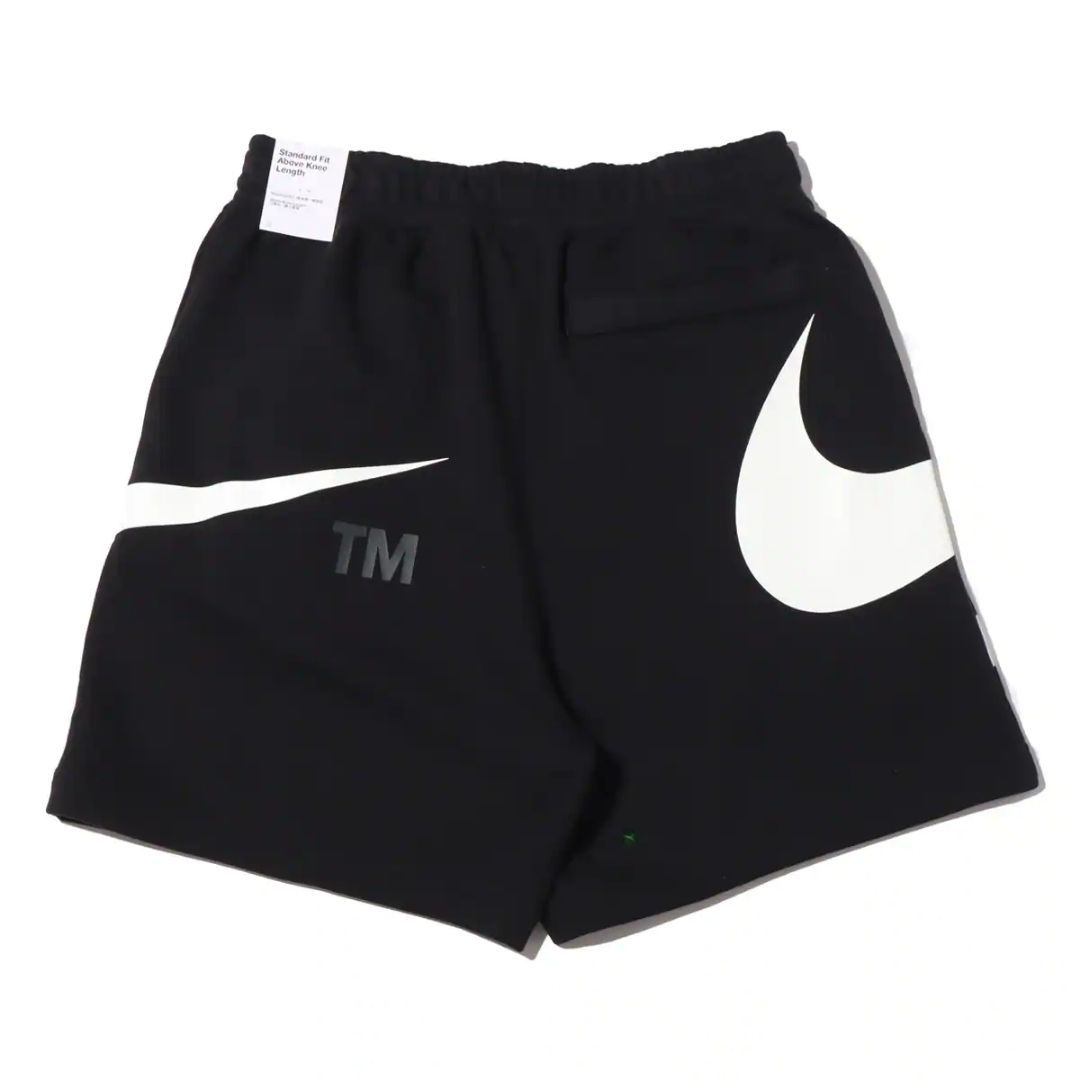 ■NIKE NSW SWOOSH FT SHORT 黒/白 新品 Lサイズ ナイキ スポーツウエア スウッシュ フレンチテリー ショーツ DD5998-010_画像8