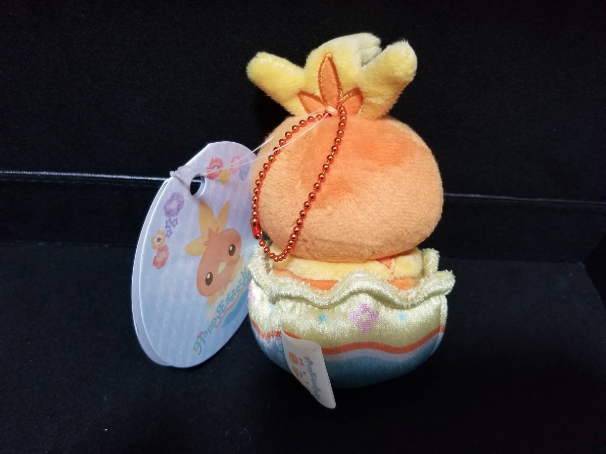 送料無料 ポケモン たまごごっこアチャモ マスコット Happy Easter Basket ぬいぐるみ pokemon Torchic Plush Doll イースター_画像2