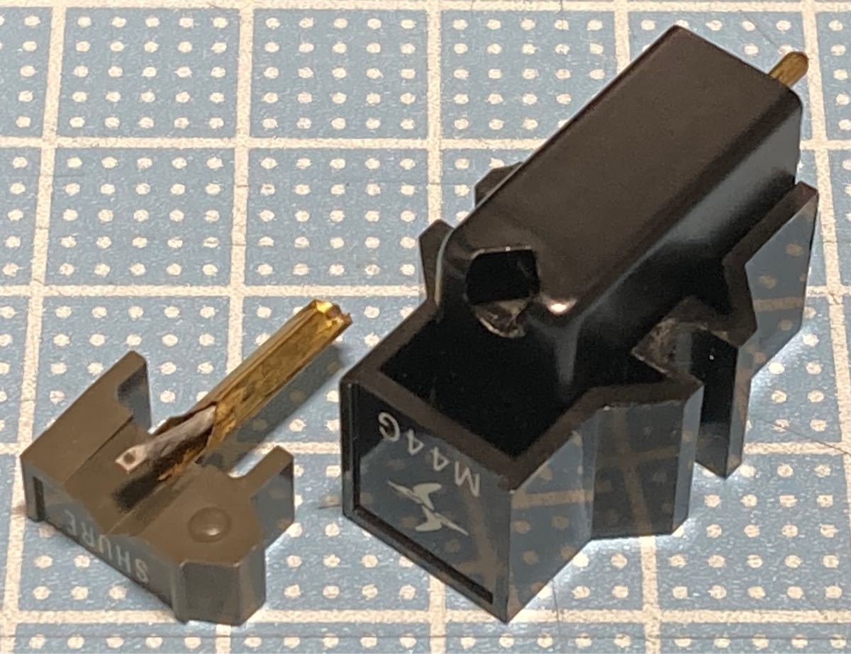SHURE シュアー M44G MM型カートリッジ 初期カモメ カンチレバー SHURE シュアー M44G MM型カートリッジ 初期カモメ カンチレバー