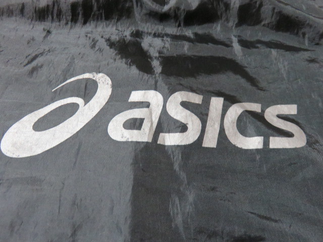 ASICS Asics sack put on change inserting size 390-330. black black used goods 