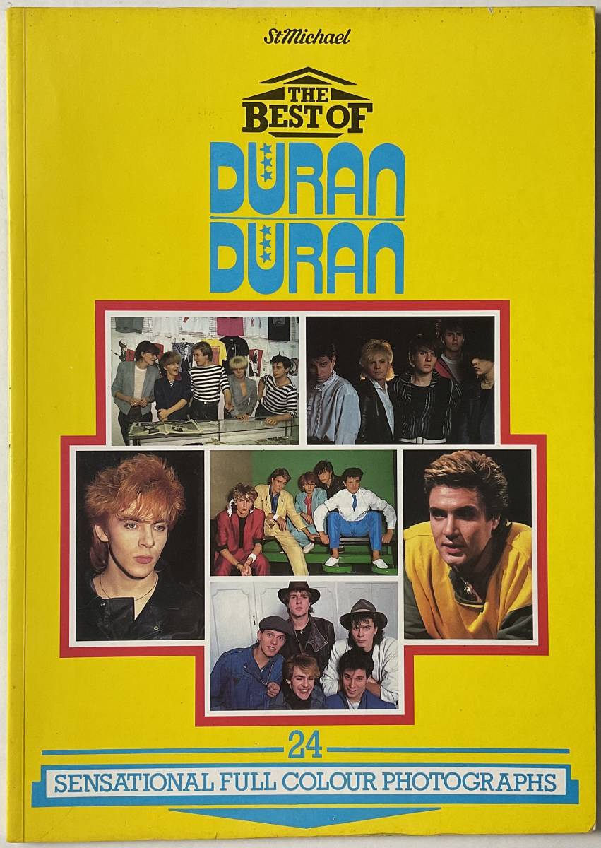 入手困難 レア古書 デュランデュラン The Best of DURAN DURAN 写真集 UK 1984 Simon Le Bon Nick Rhodes John Roger Andy Taylor