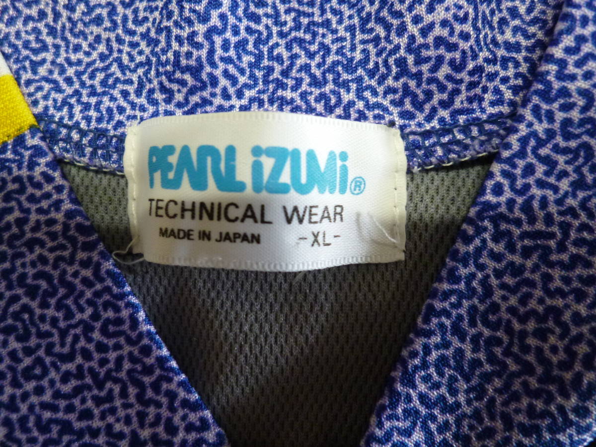 PEARL IZUMI パールイズミ/サイクリングウェア・メッシュ・半袖/XLサイズの画像4