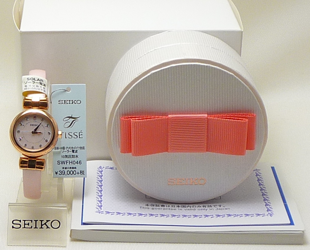 上品コーデはコレで安心! Yahoo!オークション ソーラー電波時計 ティセ セイコー 即決 - ルキア