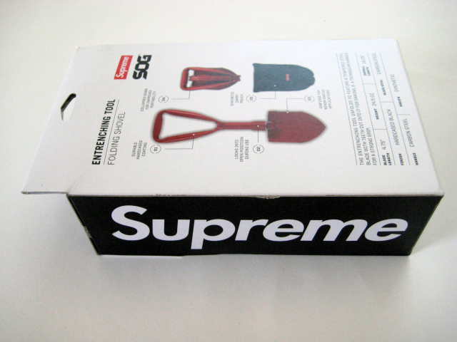 新作！17 Supreme/SOG Collapsible Shovel 折り畳みショベルGold　國內(nèi)発送