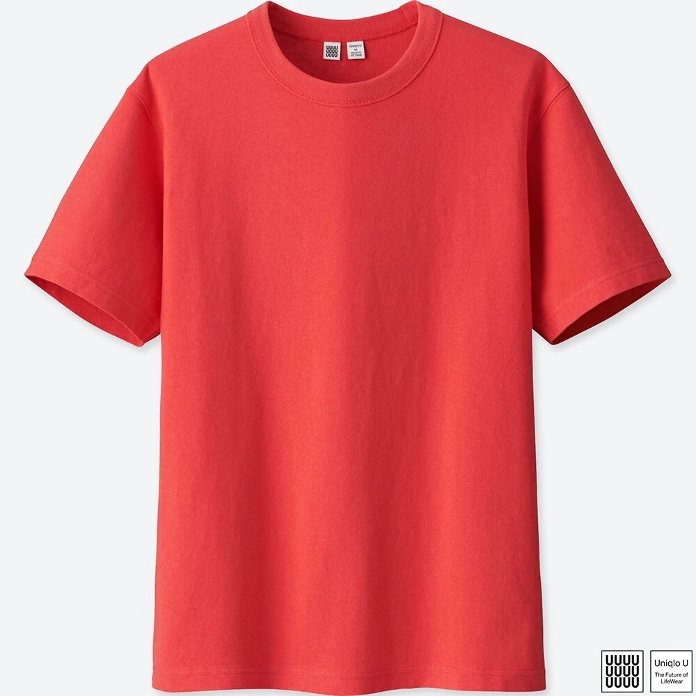 UNIQLO U 旧タグ クルーネックT（半袖） Lサイズ Red 新品 完売 ユニクロユー レア LEMAIREコラボ_画像1